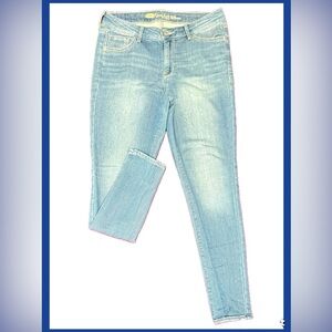 Old Navy Rock Star Mid-Rise Light Blue Women's Skinny Jeans